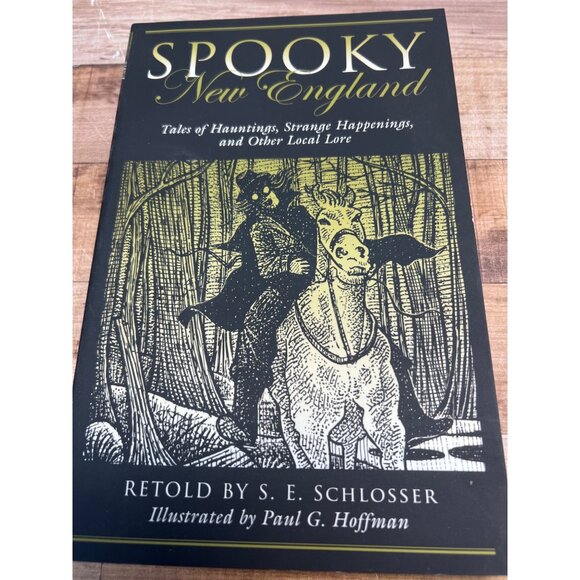 Spooky New England llustrated By Paul G. Hoffman Softcover - Picture 1 of 3